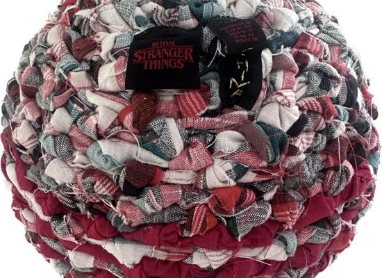 Title: Bat Myth / Made in China Work Size: 70 cm Medium: Fabrics